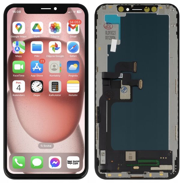 ﻿WYŚWIETLACZ EKRAN LCD DO APPLE IPHONE XS INCELL