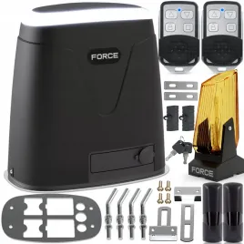 force-hitron-230v-naped-do-bram-przesuwnych-do-800kg-2x-pilot-lampa-led