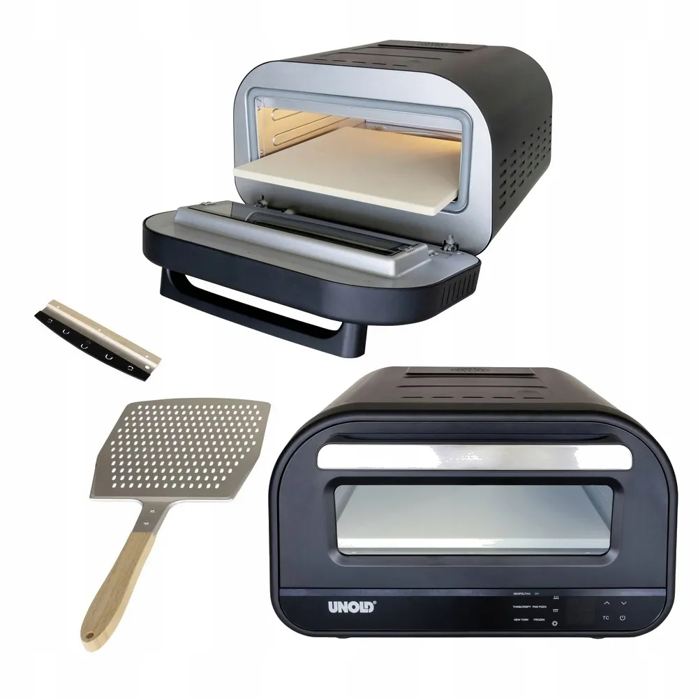 piec-do-pizzy-mini-piekarnik-timer-kamien-programy-automatyczne-400c-1700w-stan-nowy