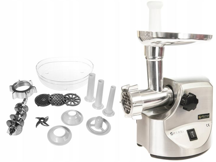 ﻿WILK DO MIĘSA HENDI MASZYNKA DO MIELENIA AKCESORIA DO NADZIEWANIA WĘDLIN-Zdjęcie-0