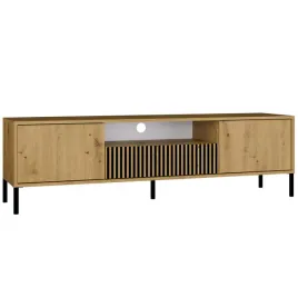 szafka-rtv-kamaro-160-dab-artisan-front-ryflowany-klasyczny