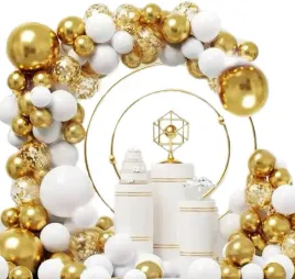 girlanda-balonowa-bialo-zlota-124-el-komunia-ihs-slub-chrzciny-balony