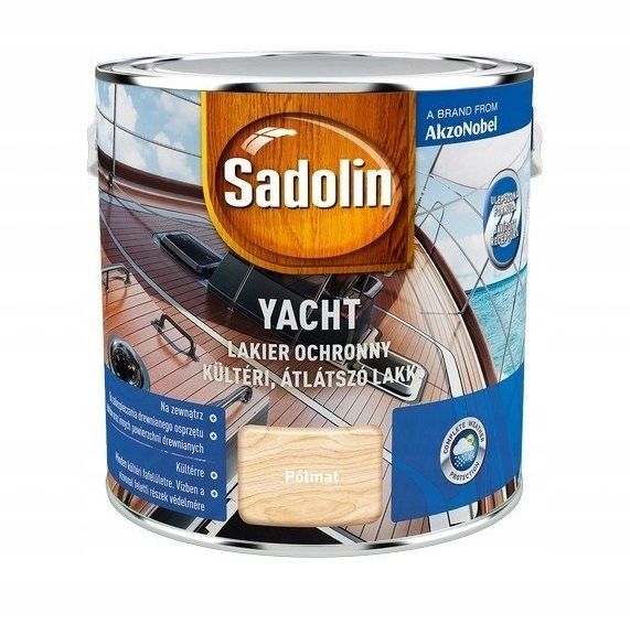 Фото - Фарба / емаль Sadolin ﻿ YACHT 2.5L Półmat 