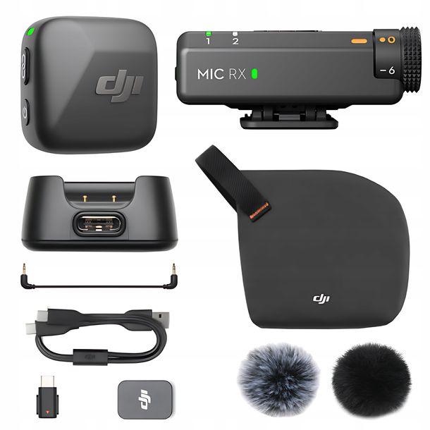 Mikrofon dynamiczny DJI Mic Mini (1 TX + 1 RX)