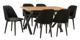 stol-rozkladany-80x140-180cm-metalowa-podstawa-6-krzesel-kubelkowych