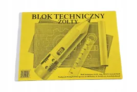 blok-techniczny-szkolny-a4-zolty-8-kartek