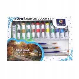 farby-akrylowe-12-kolorow-z-pedzelkami-i-paleta-tubki-12-ml-zestaw