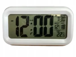 zegar-budzik-termometr-z-podswietleniem-bialy