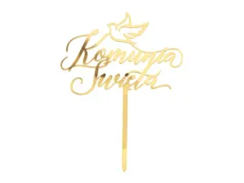topper-na-tort-komunia-swieta-zloty-1-szt