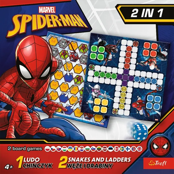 2w1-chinczyk-weze-i-drabiny-spider-man-trefl-wiek-gracza-3-4-lata