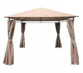 pawilon-ogrodowy-jukon-3x3-m-bezowy-z-4-scianami