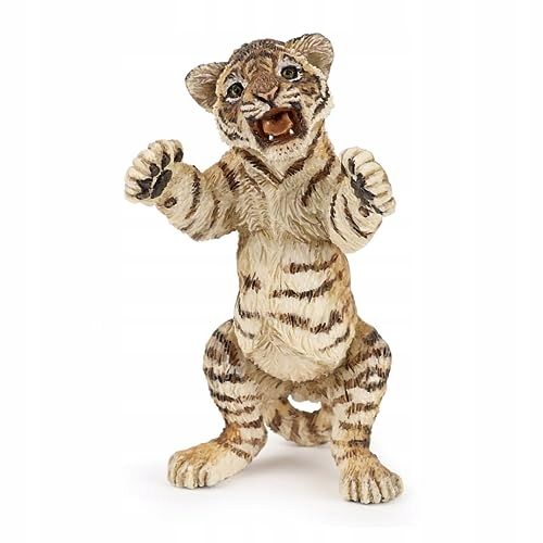 Wild Animal Kingdom Tigress With Cub Toy Figure, Three