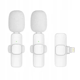 mikrofon-krawatowy-bezprzewodowy-lightning-k1-bialy-2-sztuki