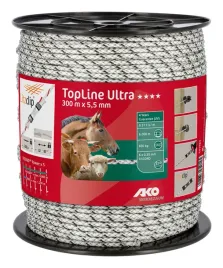 linka-ogrodzeniowa-top-line-ultra-300m-x-55mm-bialo-czarna-ako