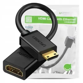 ugreen-kabel-adapter-przejsciowka-hdmi-mini-hdmi-4k-60hz-22cm-czarny