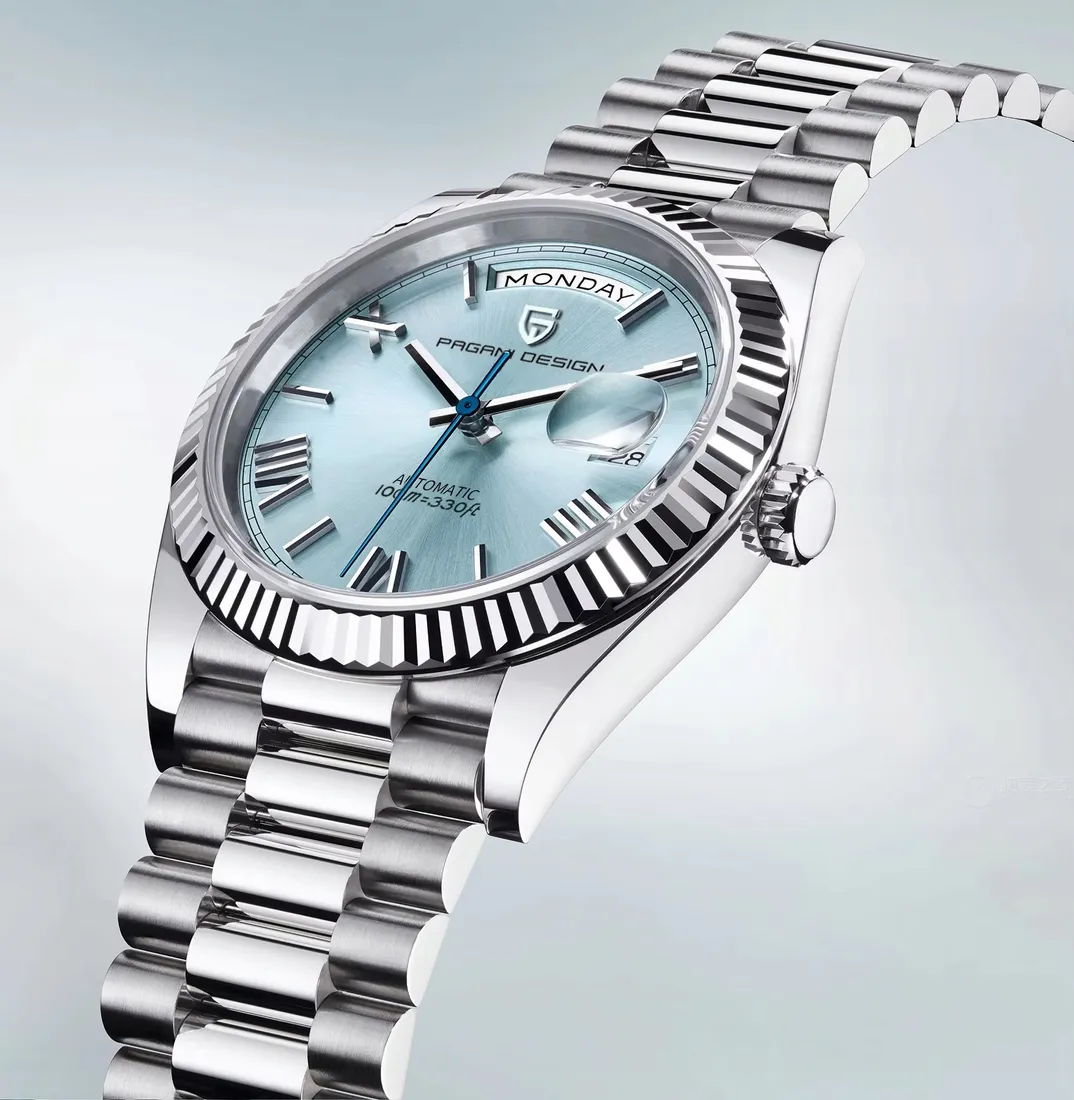 ZEGAREK PAGANI DESIGN PD-1752 SKY BLUE AUTOMATIC ST16 10ATM