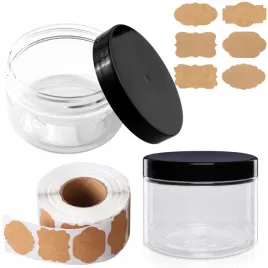 10x-sloiczek-pojemnik-100ml-nakretka-czarna-etykiety