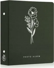 album-fotograficzny-na-zdjecia-duzy-lniana-okladka-400-kieszeni-zielony