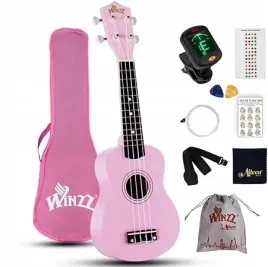ukulele-sopranowe-rozowe-zestaw-gratis