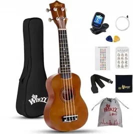 ukulele-sopranowe-brazowe-zestaw-gratis