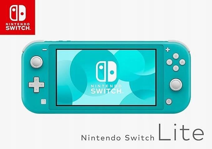 KONSOLA NINTENDO SWITCH LITE TURKUSOWA – 239259135 - ERLI.pl