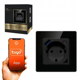inteligentne-gniazdko-ramka-230v-usb-c-wifi-socket-set-pro-smart-home-tuya