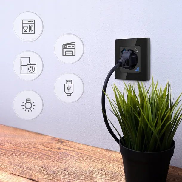 inteligentne-gniazdko-ramka-230v-usb-c-wifi-socket-set-pro-smart-home-tuya-typ-gniazda-gniazdo