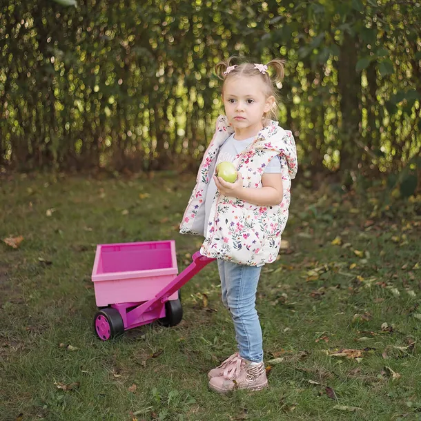 gigant-wozek-przyczepa-rozowa-wader-10958-do-piasku-ogrodu-stan-nowy-marka-inna