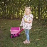 gigant-wozek-przyczepa-rozowa-wader-10958-do-piasku-ogrodu-stan-nowy-marka-inna