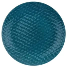 talerz-obiadowy-plytki-ceramiczny-niebieski-relief-27-cm