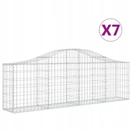 kosze-gabionowe-7-szt-200x30x60-80-cm-galwanizowane-zelazo