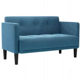 sofa-dwuosobowa-niebieska-111-cm-aksamitna
