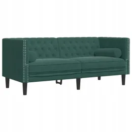sofa-chesterfield-z-walkami-dwuosobowa-ciemnozielona-aksamit