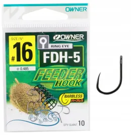 nr-16-haczyki-owner-method-feeder-hook-fdh-5-kuty-hi-carbon-bezzadziorowe