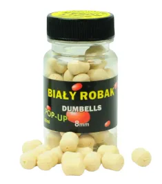 bialy-robak-pop-up-mckarp-dumbells-przyneta-8mm