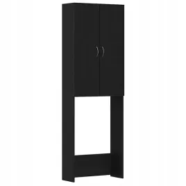 szafka-na-pralke-czarny-dab-64x255x190-cm