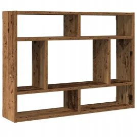 polka-scienna-stare-drewno-75x16x55cm-material-drewnopochodny