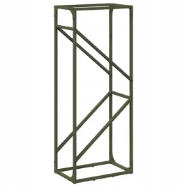 stojak-na-drewno-opalowe-oliwkowo-zielony-40x25x100-cm