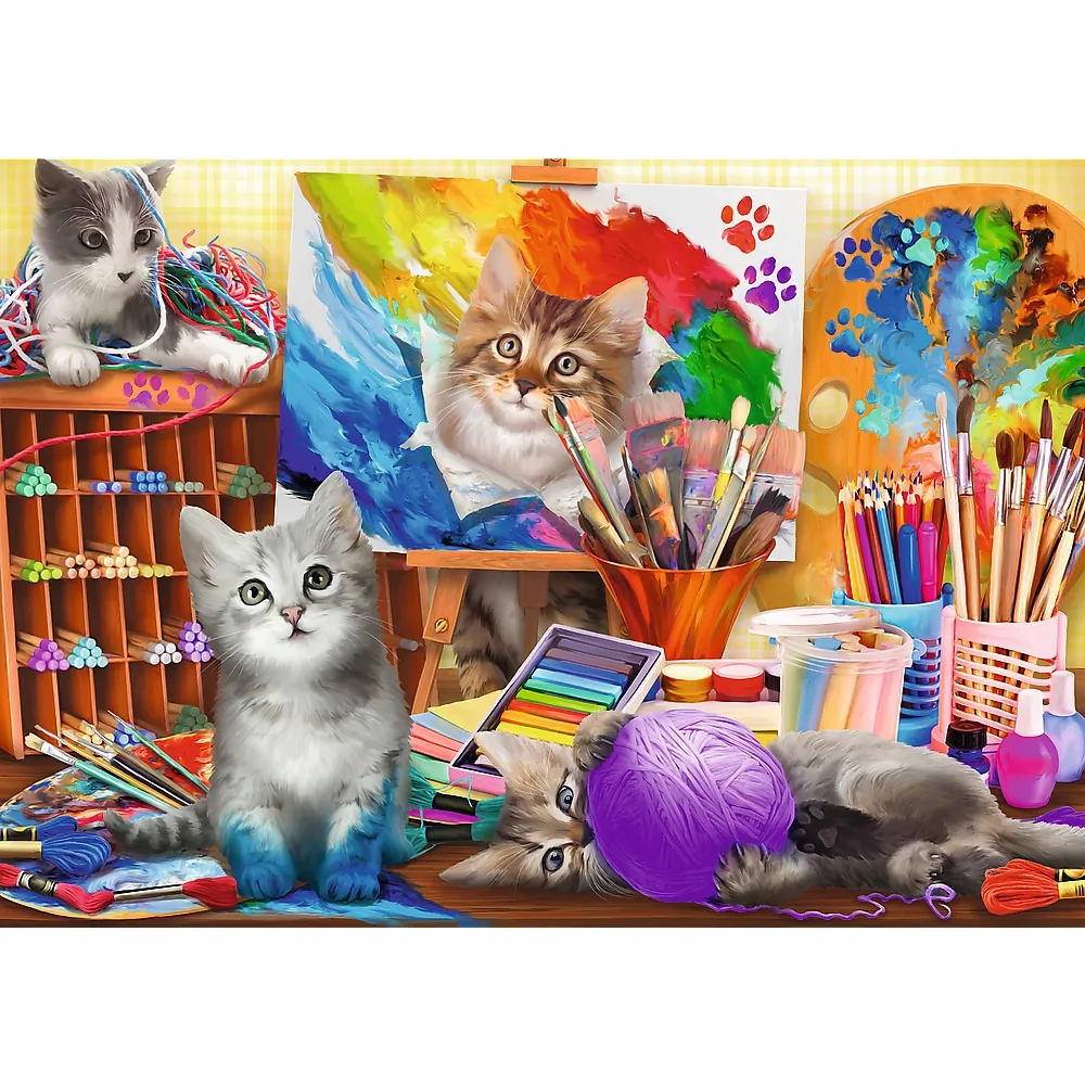 puzzle-2x500-sztuka-malowania-stan-nowy