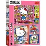 puzzle-2x200-hello-kitty-i-przyjaciele