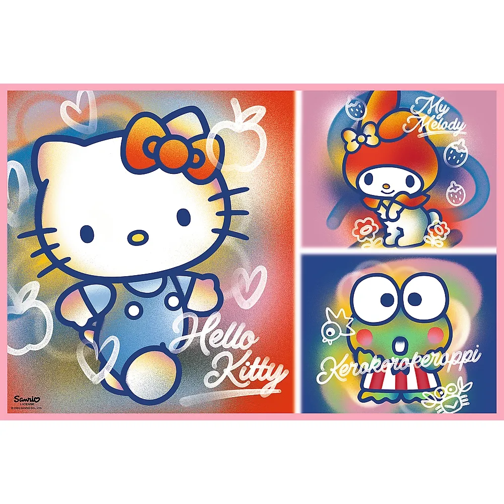 puzzle-2x200-hello-kitty-i-przyjaciele-stan-nowy