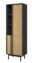 regal-wysoki-z-polkami-63-195-43-cm-antracyt-dab-olejowany