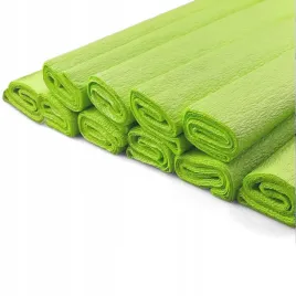 bibula-marszczona-limonkowa-pastelowa-zielona-jasna-nr-40-10szt-komplet