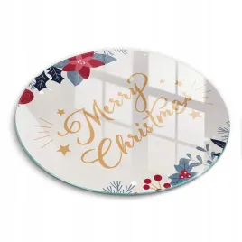 szklana-hartowana-deska-okragla-z-nadrukiem-napis-merry-christmas-fi-40-cm