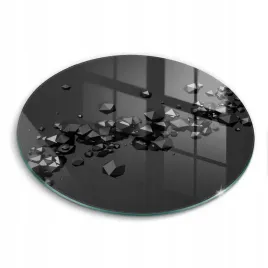 szklana-hartowana-deska-okragla-ze-wzorem-ksztalty-3d-abstrakcja-fi-30-cm