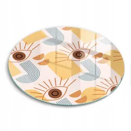 hartowana-deska-kuchenna-szklana-okragla-z-grafika-boho-wzor-oczy-fi-40-cm