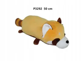 poduszka-walek-panda-czerwona-50cm