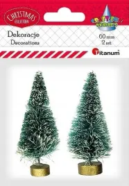 titanum-mini-choinki-plastikowe-dekoracje-swiateczne-2-sztuki