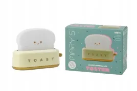 lampka-nocna-led-toster-zolty