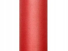 tiul-gladki-czerwony-015x9m